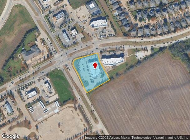  3802 E Broad St, Mansfield, TX Parcel Map