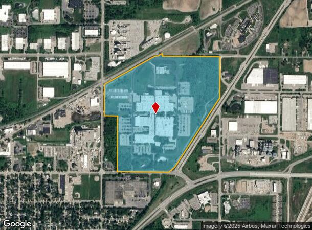  855 E Main Ave, Zeeland, MI Parcel Map