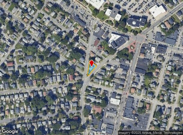 375 Pontiac Ave, Cranston, RI Parcel Map