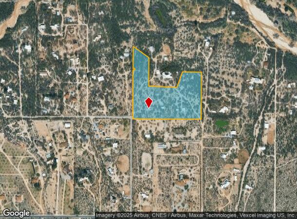 1451 N Smokey Springs Rd, Tucson, AZ Parcel Map
