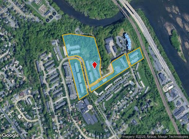  1100 Yverdon Dr, Camp Hill, PA Parcel Map