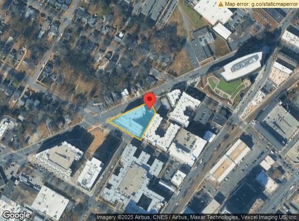  1629 S Tryon St, Charlotte, NC Parcel Map