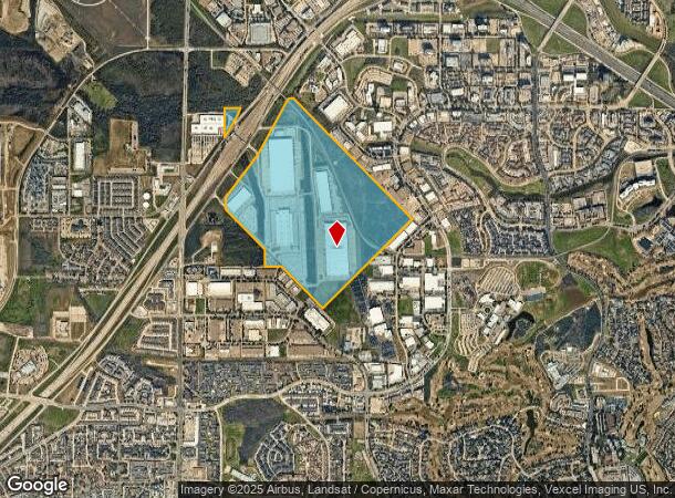  3000 N State Highway 161 Cir N, Irving, TX Parcel Map