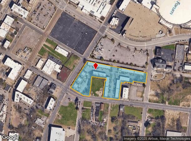  316 S B B King Blvd, Memphis, TN Parcel Map