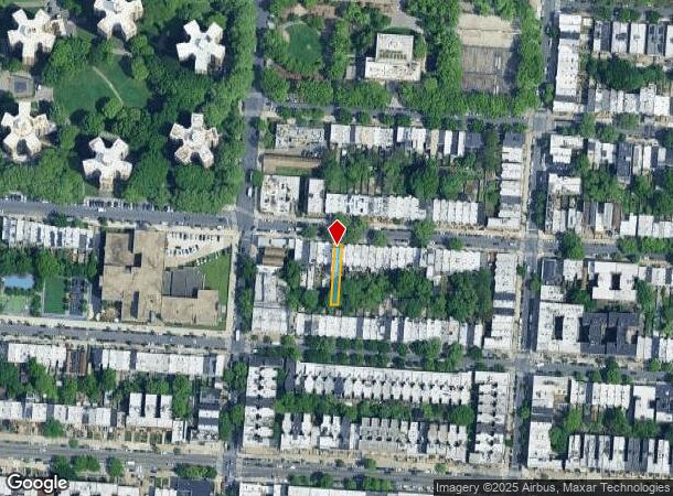  1266 Park Pl, Brooklyn, NY Parcel Map