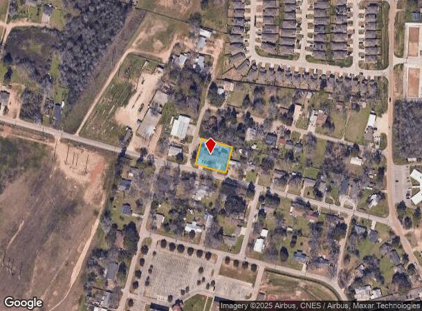 214 Longstreet Rd, Willis, TX Parcel Map