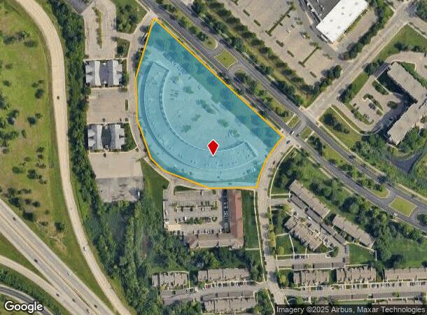 857 W Eisenhower Pkwy, Ann Arbor, MI Parcel Map