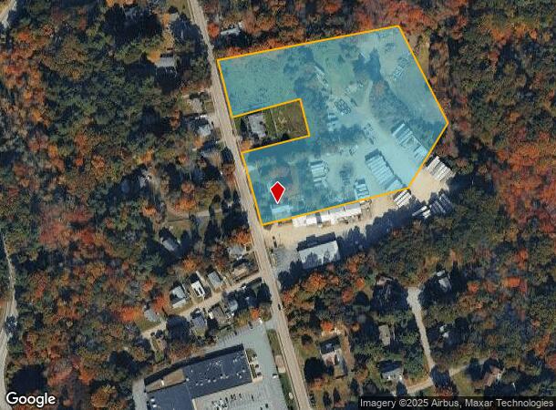 356 Central St, Foxboro, MA Parcel Map