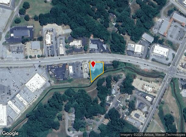 203 Hillcrest Dr, Laurens, SC Parcel Map