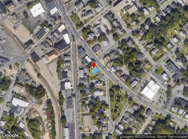  35 Park St, Stoughton, MA Parcel Map