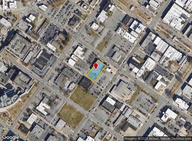 640 Plum St, Macon, GA Parcel Map