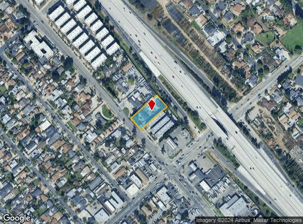  13177 Foothill Blvd, Sylmar, CA Parcel Map