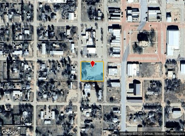 1600 N 2Nd St, Tahoka, TX Parcel Map