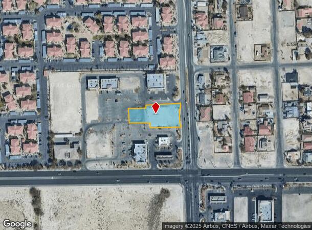  3255 Simmons St, North Las Vegas, NV Parcel Map