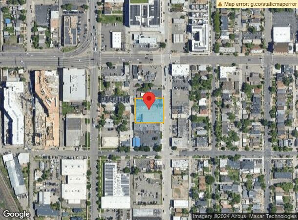  543 Santa Fe Dr, Denver, CO Parcel Map