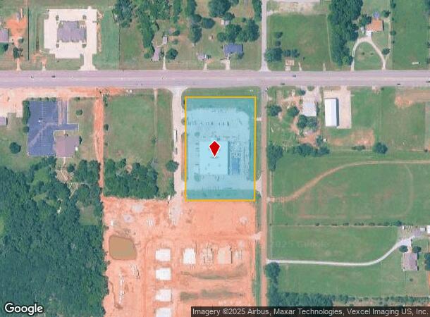 16960 Ne 23Rd St, Choctaw, OK Parcel Map