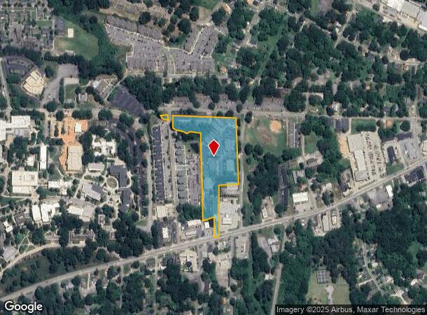  1205 Maple St, Carrollton, GA Parcel Map