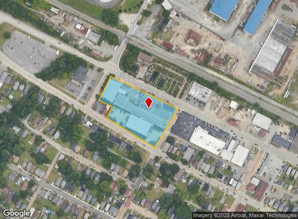 400 Chess St, Coraopolis, PA Parcel Map