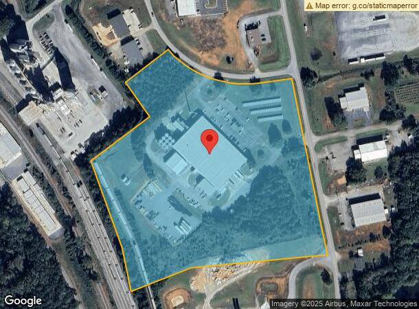  165 Industrial Park Dr, Forsyth, GA Parcel Map