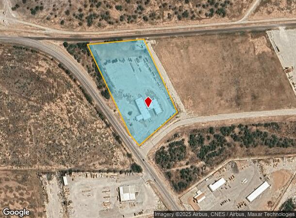 4652 S Chadbourne St, San Angelo, TX Parcel Map