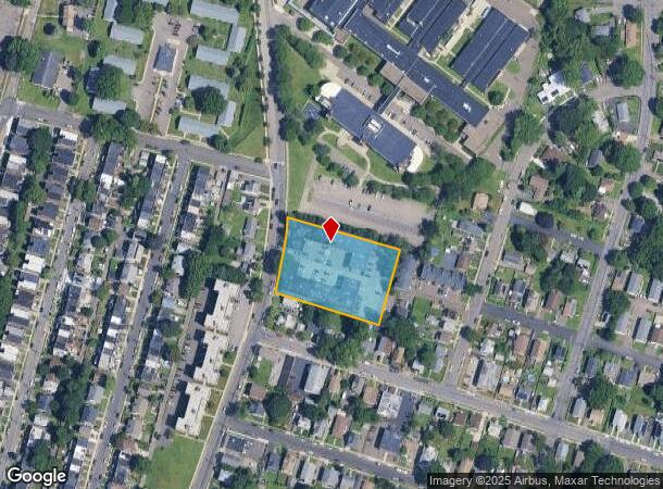 340 Palisade Ave, Bridgeport, CT Parcel Map
