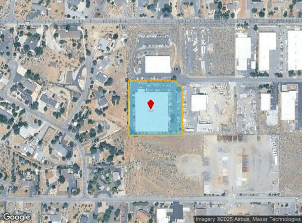 1555 Forrest Way, Carson City, NV Parcel Map