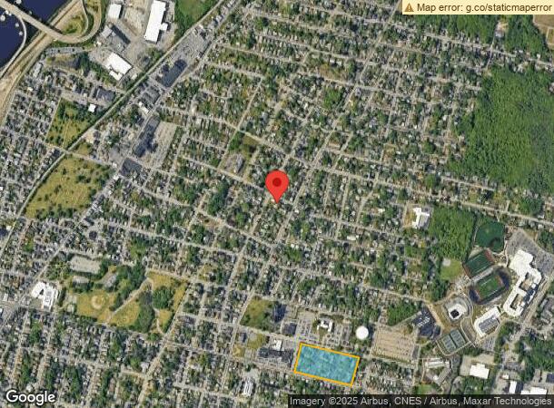  1160 President Ave, Fall River, MA Parcel Map