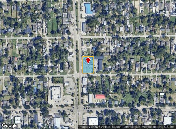  7606 Irvington Blvd, Houston, TX Parcel Map