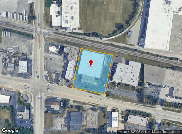  909 W Irving Park Rd, Itasca, IL Parcel Map