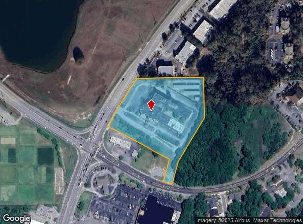  1577 S College St, Auburn, AL Parcel Map