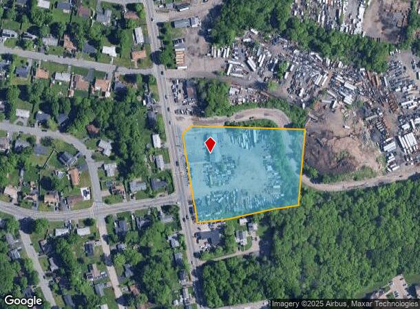 201 N Quincy St, Abington, MA Parcel Map
