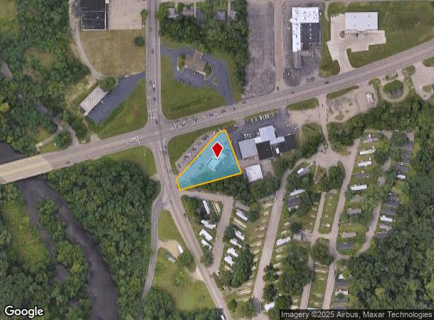 1014 Columbia Ave E, Battle Creek, MI Parcel Map