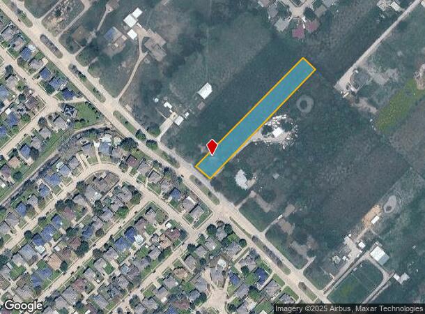  7618 Princeton Rd, Rowlett, TX Parcel Map