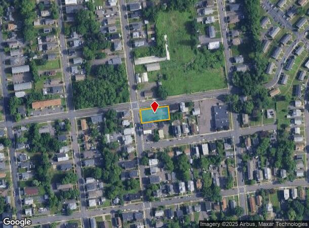  195 Oak St, New Britain, CT Parcel Map