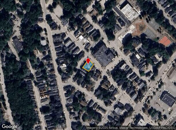 110 Hampshire St, Auburn, ME Parcel Map