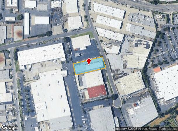 8145 Byron Rd, Whittier, CA Parcel Map