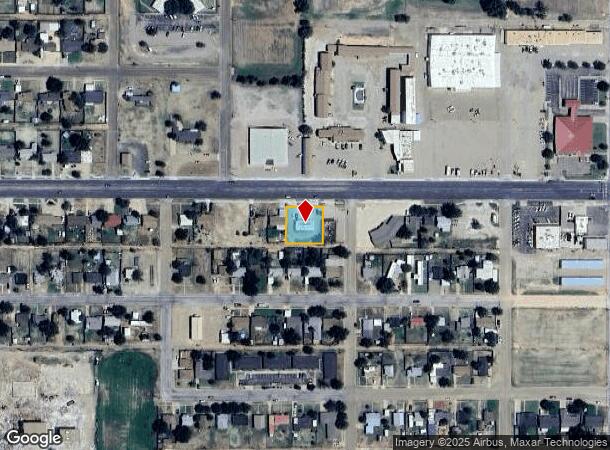  1214 Tahoka Rd, Brownfield, TX Parcel Map