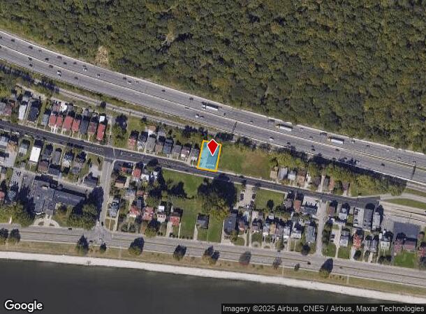  2420 Washington St E, Charleston, WV Parcel Map