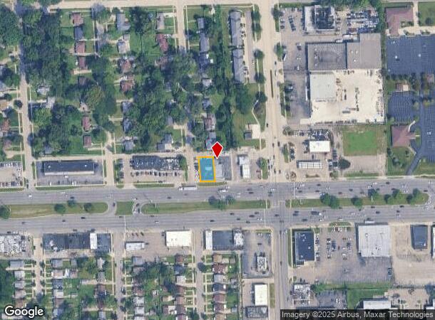  13650 W 8 Mile Rd, Oak Park, MI Parcel Map