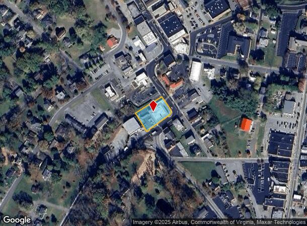  450 Franklin St, Rocky Mount, VA Parcel Map