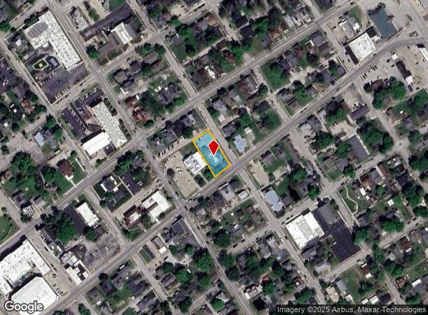  622 N 7Th St, Vincennes, IN Parcel Map