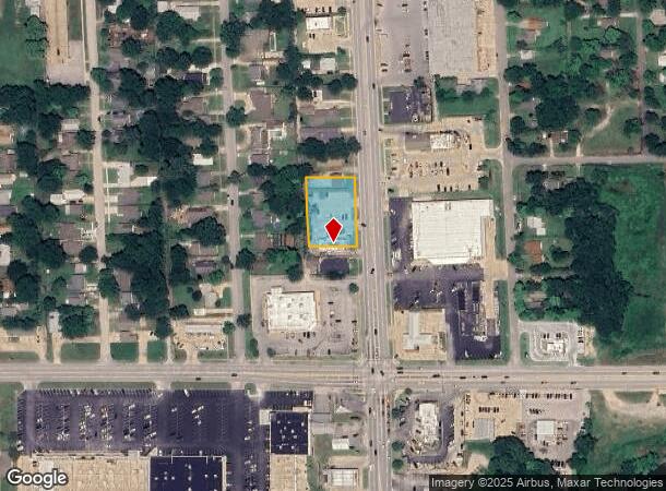  722 S Main St, Sapulpa, OK Parcel Map