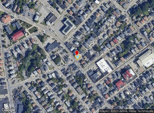  883 Dexter St, Central Falls, RI Parcel Map