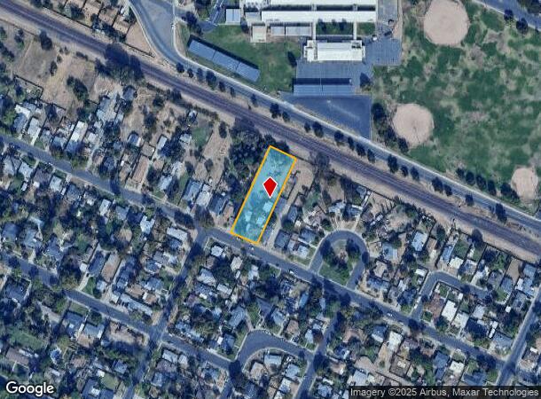  335 E 23Rd St, Merced, CA Parcel Map