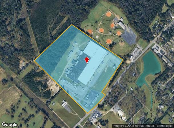 322 W Dykes St, Cochran, GA Parcel Map