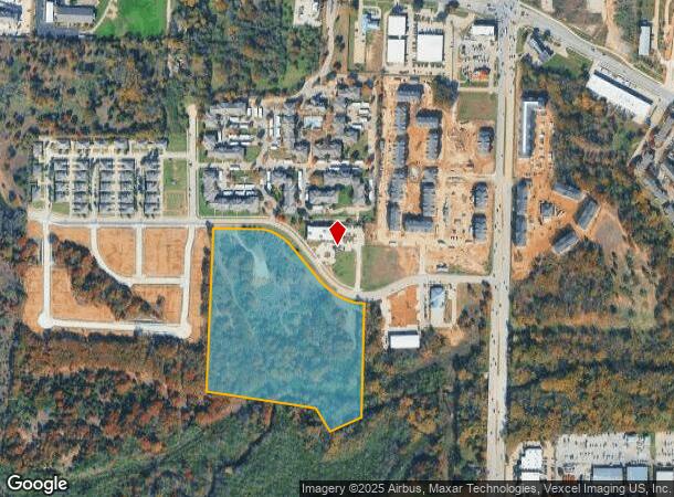 3555 Duchess Dr, Denton, TX Parcel Map