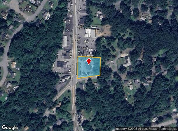  1170 Central St, Leominster, MA Parcel Map