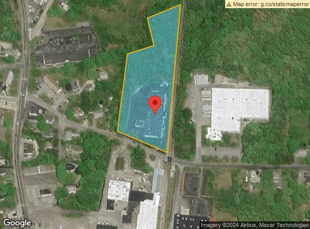  21 Dana Rd, Oxford, MA Parcel Map