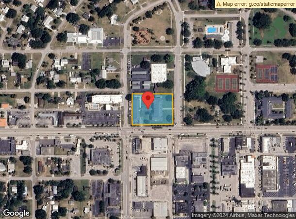  111 Ponce De Leon Ave, Clewiston, FL Parcel Map