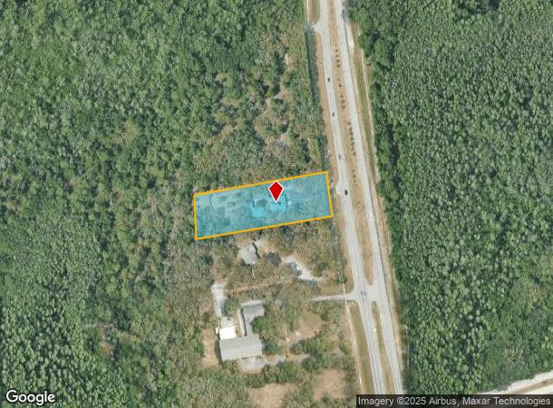  1410 E Lake Rd N, Tarpon Springs, FL Parcel Map